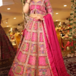 Designer Lehenga in Crepe Fabric