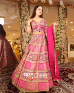 Designer Lehenga in Crepe Fabric - Image 4