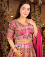 Designer Lehenga in Crepe Fabric - Image 3
