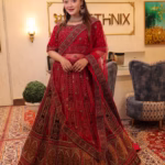 Designer Bridal Lehenga in Maroon