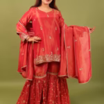 Designer Handmade Sharara Set