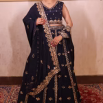 Handmade Mirror Work Lehenga
