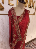 Designer Handmade Saree Katrina Kaif Inspired - Image 4