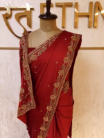 Designer Handmade Saree Katrina Kaif Inspired - Image 5
