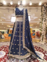 Handmade Mirror Work Lehenga - Image 4