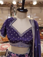 Designer Lehenga in Crepe Fabric - Image 2
