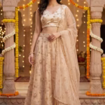 Party Wear Designer Lehenga in Net Fabric