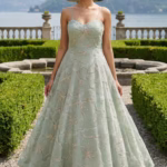 Designer Gown in Net Fabric