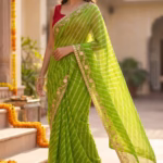 Handmade Leheriya Saree