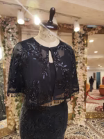 Fish Cut Lehenga With Cape - Image 2