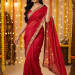 Hand Embroidered Saree