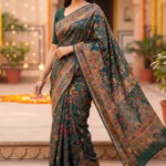 Pashmina Saree with Katdana Handwork
