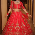 Luxury Hand Embroidered Bridal Lehenga