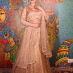 Designer Non-Bridal Lehenga in Net Fabric