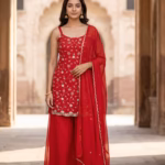 Sharara Set with Katdana & Sequin Handwork